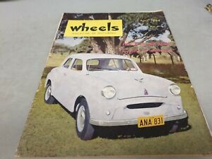 Apr 1954 WHEELS Mag STANDARD 8 Buick Morris Minor DORETTI Mercedes Benz