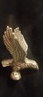 VTG 1984 Victronic Co. Holiday Gift Solid Brass Eagle Statue Perched