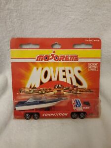 Majorette Movers 300 series Racing Team Competition Boat Transporter Diecast