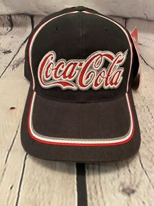 Coca Cola Hat Cap NWT Black Red Silver White Adjustable