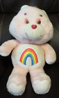 Vintage 1983 Kenner Care Bears 13” Cheer Bear Rainbow Stuffed Animal Plush