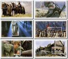 New Zealand 2002 Lord of the Rings Mint MNH Miniature Sheet Set SC 1835a-1840a