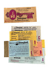 OLD VINTAGE DISNEYLAND CHILD A-E TICKET/COUPONS  MAY 1977-Disney