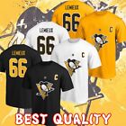 SALE!!! Mario Lemieux Pittsburgh Penguins Player Name & Number T shirt S-5XL
