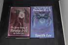 Lot of 2 Books The Secret Books Of Paradys I-IV by Tanith Lee Hardcover