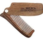 MAC Wood Folding Pocket Hair Comb Beard & Mustache Combs Handcrafted Grooming