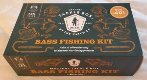 The Catch Co Mystery Tackle Box Bass Fishing Kit Box #401 !!!
