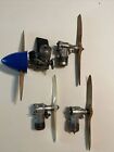 Lot Of Four Airplane Vintage Engines, Mccoy 29, Mccoy, 35 And Two Magnum 40S