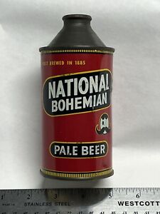 🇺🇸 National Bohemian Cone Top Beer Can National Brewing Company Baltimore MD