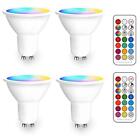 Gu10 Led Light Bulb 40 Watt Equivalent Color Changing 12 Colors 5w Dimmable Warm