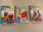 Sesame Street 3 Dvd Lot ABC’s With Elmo, Beginning Together, & The Great Numbers