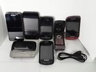 Lot of 7 Vintage Cell & Flip Phones Samsung T-Mobile Metro PCS Verizon PartsOnly