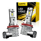 H11 H8 H9 LED Headlight Kit High Low Beam Bulb Super Bright 6500K White 360000LM (For: GMC)