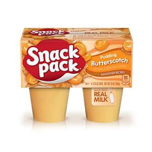 Snack Pack Butterscotch Pudding Cups 4 Count
