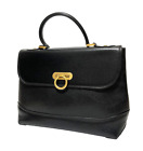 Bally Hand Bag  Leather Vintage Formal Authentic 0141