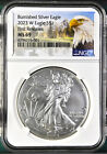 2023 w burnished silver eagle ngc ms69 first releases mtn label in hand