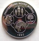 Benin 1993 Protection of Nature 1000 Francs Silver Coin,Proof