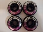 4 Pack -Rollerblade Wheels Grizzly Supertough 76mm /80a