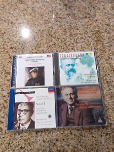 4 Classic Opera CDs Lot 58 Tchaikovsky manfred Szell Barenboim Philip Sousa