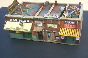 Downtown Deco HO Scale Building Kit Addams Ave. Part One + Free $25 Sidewalks!