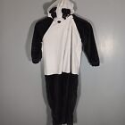 Childs Halloween Costume Panda Bear Hooded Pajama Suit Lounger Size 4T-5T