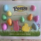 Peeps  Make Up Beauty Sponges Blender 12 Pieces Damp/Dry Buildable Full Coverage