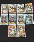 TERRY BRADSHAW (10) Card Topps Lot - 1980, 82, 83, 84 - Vg to Ex+ - Steelers