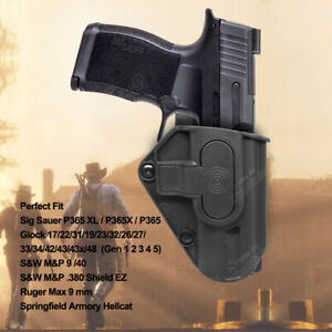 P365X XL Holster For Sig Sauer P365X Macro P365XL P365 SAS SW MP 380 Shield EZ