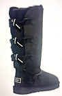 UGG AMELIE WOMEN TALL BOOTS SWAROVSKI CRYSTALS BOW US Size-10/UK 5.5 PreOwned