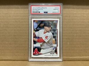 2014 Topps Update #US26A Mookie Betts RC Psa 10