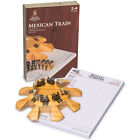 Mexican Train Dominoes Accessory Set (Hub Centerpiece, Train Markers & Scorepad)