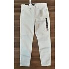 New Banana Republic Skinny Fit Jeans White Size 30 / 10 Petite