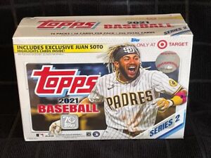 New Listing2021 Topps Baseball Series 2 Target Exclusive Mega Box New Sealed