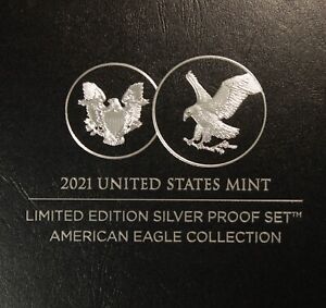 2021 Limited Edition Silver Proof Set - SF & West Pt - OGP & COA     OTQ1769/BSN