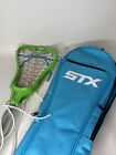 STX Lacrosse Exult Stick Green Blue Gray With Case 42.75”