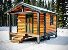 12'x12' Log Cabin Kit with 4'x12' Porch, 4