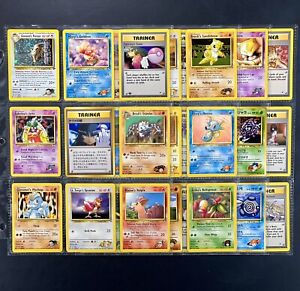 Pokemon GYM HEROES CHALLENGE Lot HOLO Giovanni's Persian RARE 1st Edition BANNED