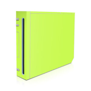 Wii Game Console Skin - Solid Lime - Decal Sticker