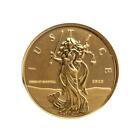 2023 1/10 oz Gold Coin - Gibraltar Lady Justice .9999 Gold Coin #A594