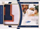 New Listing2020 National Treasures ABRAHAM TORO RC Auto & Patch #3/25!!! Mariners