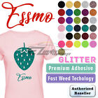 Essmo Glitter Heat Transfer Vinyl HTV Sheets T-Shirt 20