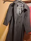 Vintage  Burberry Trench Coat Women Size 16 100% Cashmere