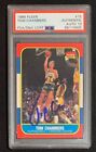 Tom Chambers 1986 Fleer Basketball Signed Rookie Card #15 Auto Graded PSA 10