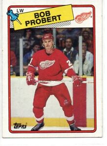 New ListingBOB PROBERT NHL ROOKIE CARD 1988-89 TOPPS #181