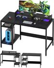 MINOSYS Computer Desk - 38”Gaming Desk, Home Office Desk with Storage，Small Desk