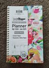 New ListingSee It Bigger 2024 2025 Two Year Large Print Monthly Planner Contacts/ Notes etc