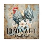 Home Sweet Homestead Rooster Canvas Gallery Wrap