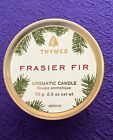 Thymes Frasier Fir Candle -Gold Travel Tin - Scented Candle New