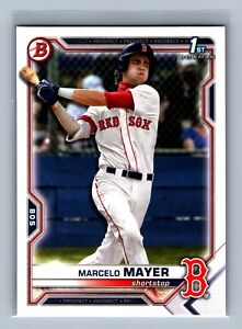 Marcelo Mayer 2021 Bowman Draft #BD-174 1st Red Sox QTY