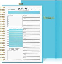 Daily Planner Undated 87 Sheets, 8.3